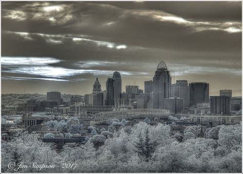 Cincinnati in the Winter, or, Another pic of Cincinnati from Kentucky : cincinnati