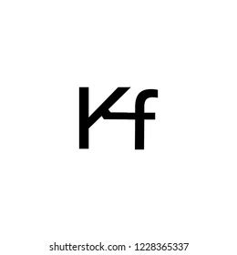 Kf Logo Vector Stock Vector (Royalty Free) 1228365337 | Shutterstock