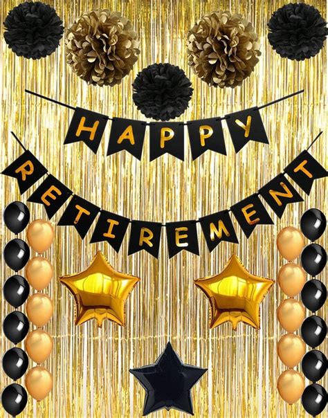 Buy Retirement Party Decoration | Party Supplies | Thememyparty – Theme ...