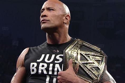 The Rock Unveils New WWE Championship Belt Design on Monday Night Raw | The rock dwayne johnson ...