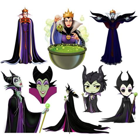 Maleficent Clipart - Etsy