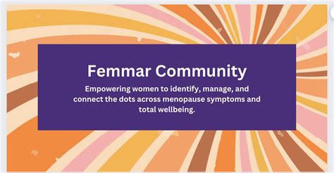 Menopause Stages Defined | Femmar Community