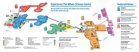 Ontario science center map - Map of Ontario science center (Canada)