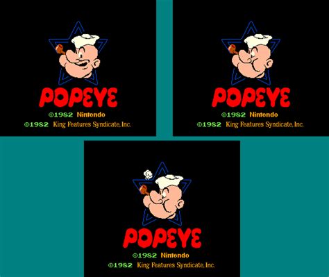 Arcade - Popeye - Game Title by ModelsandSprites on DeviantArt