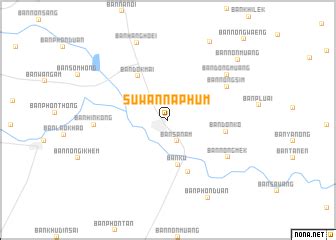 Suwannaphum (Thailand) map - nona.net