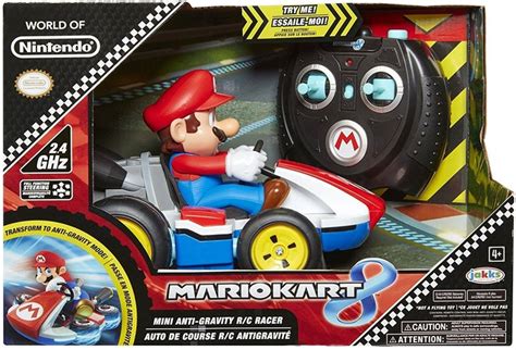 World of Nintendo Mario Kart 8 Mini Anti-Gravity RC Racer Remote ...