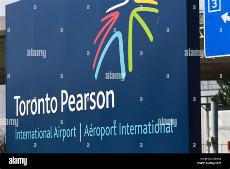 Toronto pearson international airport departures hi-res stock ...