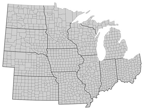 File:US Census Regions - Midwest with counties.svg - Wikimedia Commons
