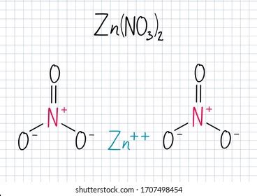 Zinc Nitrate Formula Handwritten Chemical Formula Stock Illustration 1707498454 | Shutterstock