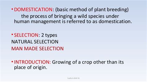 Plant breeding introduction and history