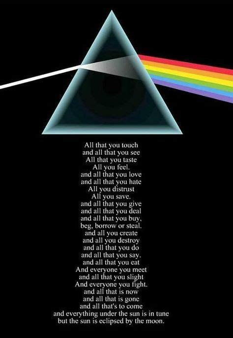 ♡♥Pink Floyd 'Shine on you Crazy Diamond' lyrics - click on pic to see a readable full screen ...