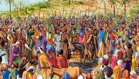 The Lord Jesus' Triumphal Entry into Jerusalem - Bible Story