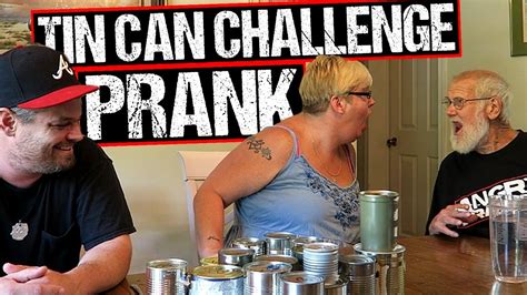 ANGRY GRANDPA - THE TIN CAN CHALLENGE PRANK!! *1080p* - YouTube