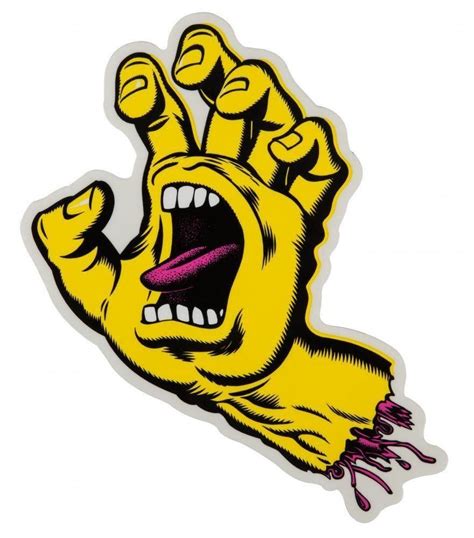 Santa Cruz Screaming Hand Logo - LogoDix