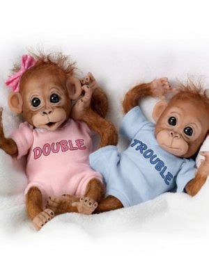 Adorable Reborn Monkey Dolls - World Reborn Doll