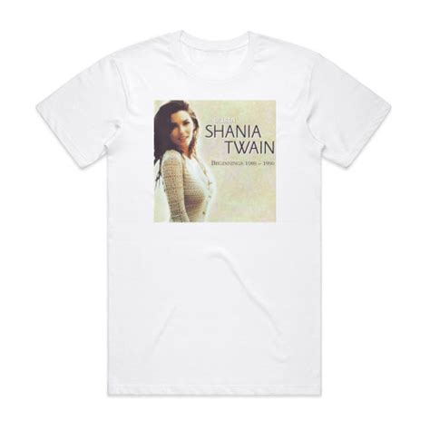 Shania Twain The Will Of A Woman Album Cover T-Shirt White