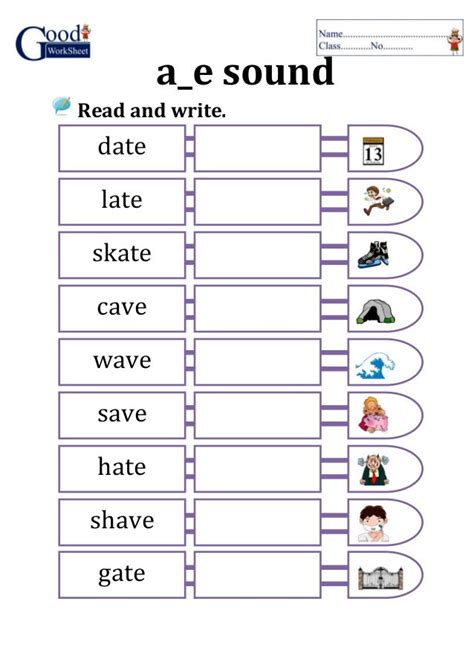 Phonics A e sound 3