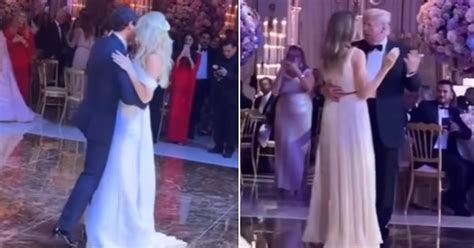 Watch: Trump takes to dance floor with Melania at daughter Tiffany's lavish Mar-a-Lago wedding ...