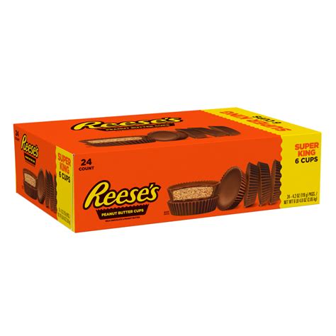 REESE'S FAST BREAK Milk Chocolate Peanut Butter Super King Candy Bar, 5.25 oz