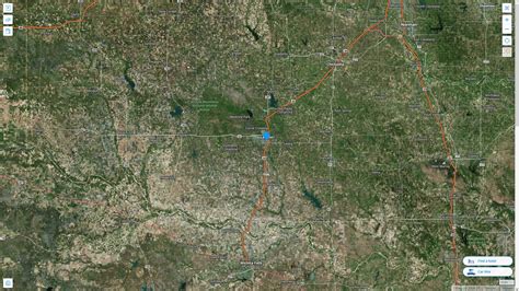 Lawton, Oklahoma Map