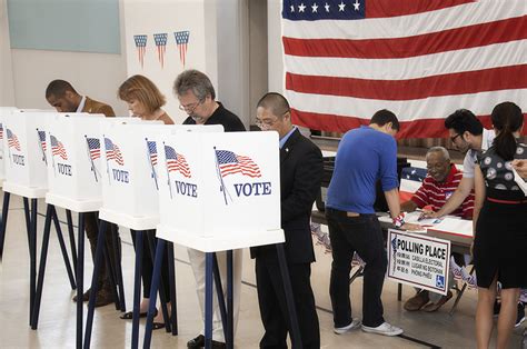 People Voting In Elections