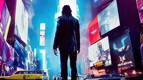 Cyberpunk 2077, new york times square, john wick, fan art, HD wallpaper ...