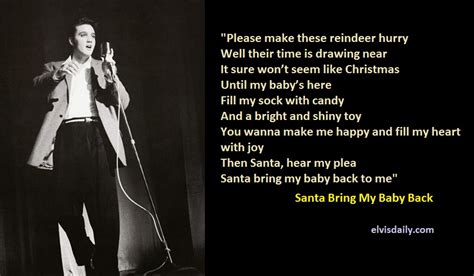 10 Elvis Presley Christmas Lyrics With 10 Lovely Elvis Photos – Elvis Presley