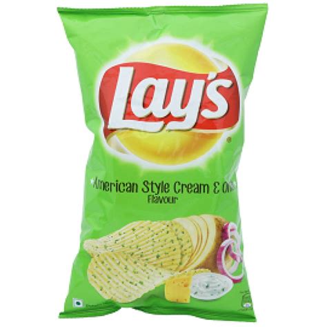 Lays Green American Style Onion 55 GM - Star Mart