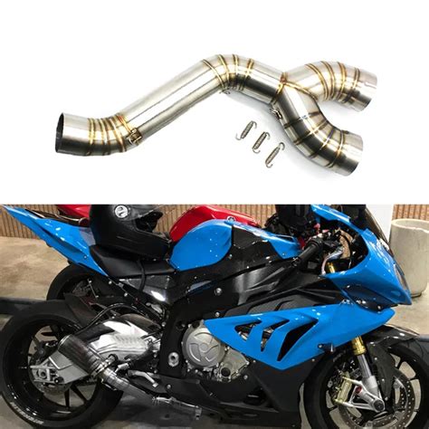 For BMW S1000RR S1000R HP4 2009 2018 Exhaust System 60 60.5mm Stainless ...