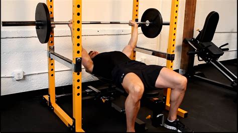 Bench Press Safely with the Powertec Power Rack (with Ian Lauer) - YouTube