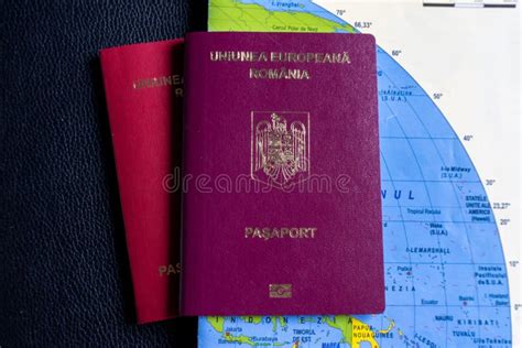Passports and Map for Travel Stock Image - Image of background, pink: 280717233