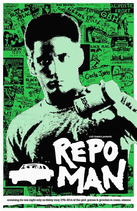 Repo Man 11x17 Movie Art Print Poster Alternative Movie Poster - Etsy ...