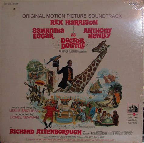 Doctor Dolittle (Soundtrack) (20th C.Fox 5101) (Rex Harrison, Samantha ...