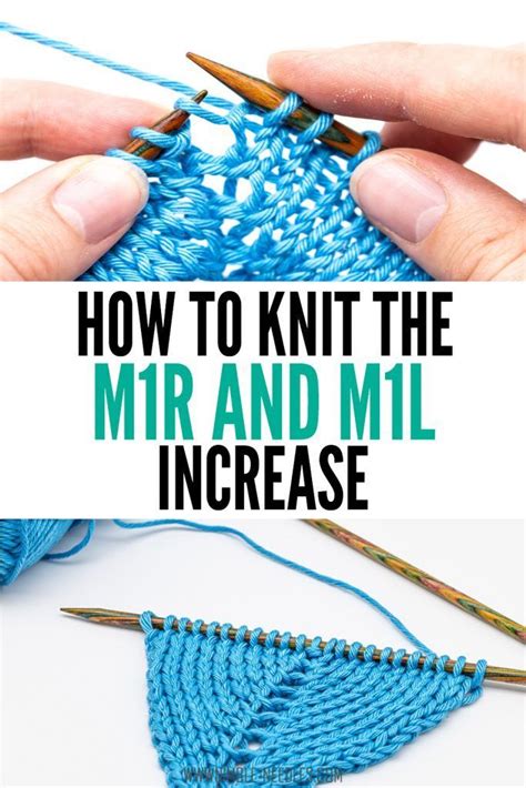 How to M1L and M1R - Knitting increases without the confusion ...