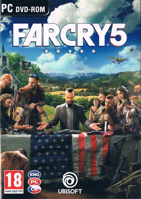 Far Cry 5 cover or packaging material - MobyGames