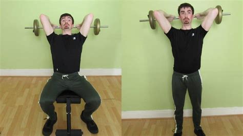 Overhead Seated Barbell Tricep Extension Tutorial