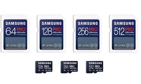 Samsung unleashes PRO Ultimate memory cards