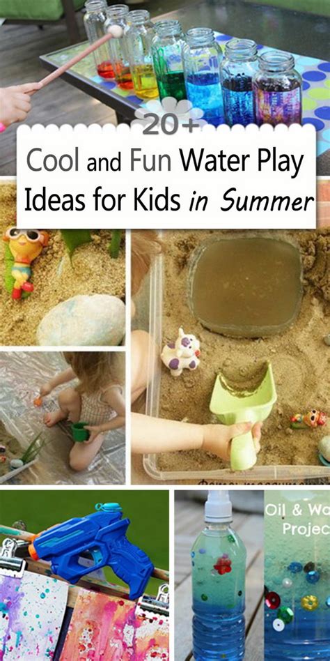 20+ Cool and Fun Water Play Ideas for Kids in Summer - Hative