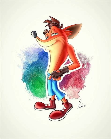 Crash bandicoot by AliTheartistt on DeviantArt