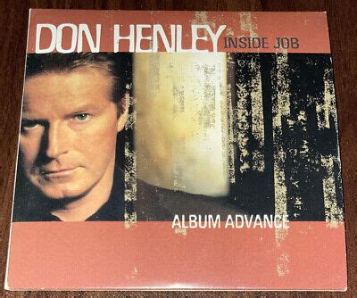 Don Henley Album Advance - Inside Job CD | eBay