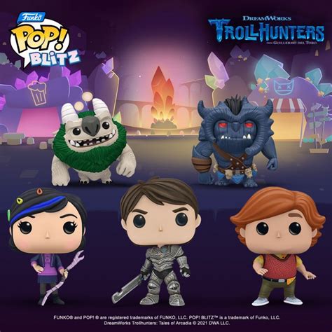 Funko Pop! Blitz has added characters from Trollhunters: Tales of Arcadia to celebrate the movie ...