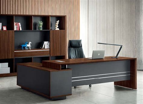 Luxury Manager Table - Custom-made L-Shape Executive Desk