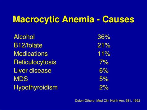 Macrocytic Anemia Causes Symptoms Macrocytic Anemia T - vrogue.co