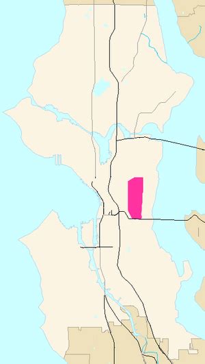 Seattle Central District Map