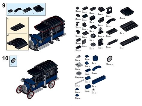 Old classic Police Van (with instructions in 10 steps) : r/lego