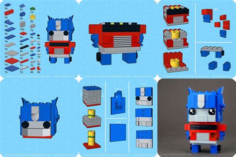 Optimus Prime Instructions | Lego transformers, Lego projects, Cool ...