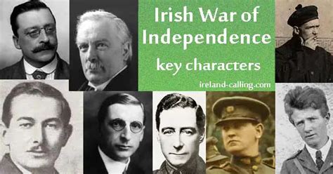 Key characters from War of Independence