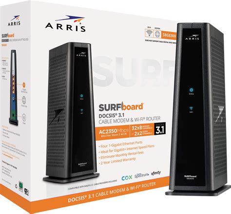 Customer Reviews: ARRIS SURFboard DOCSIS 3.1 Cable Modem & Dual-Band Wi ...