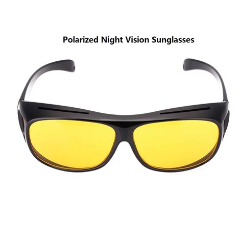 Polarized Night Vision Sunglasses Driving Lens Driving Car Cycling Riding Sunglasses Polarized ...