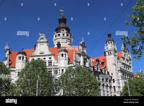 Leipzig City Hall. Architecture in Germany. New City Hall (Neues ...